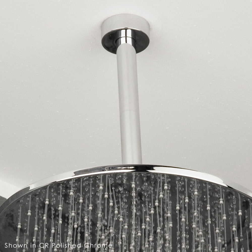 Lacava - Ceiling-Mount Round Shower Arm With Flange.