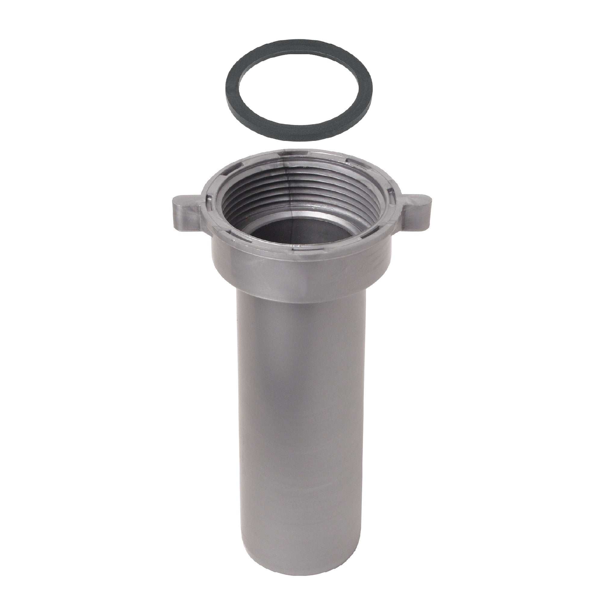Kindred 1135T- Kindred Polypropylene Tailpiece with Rubber Gasket