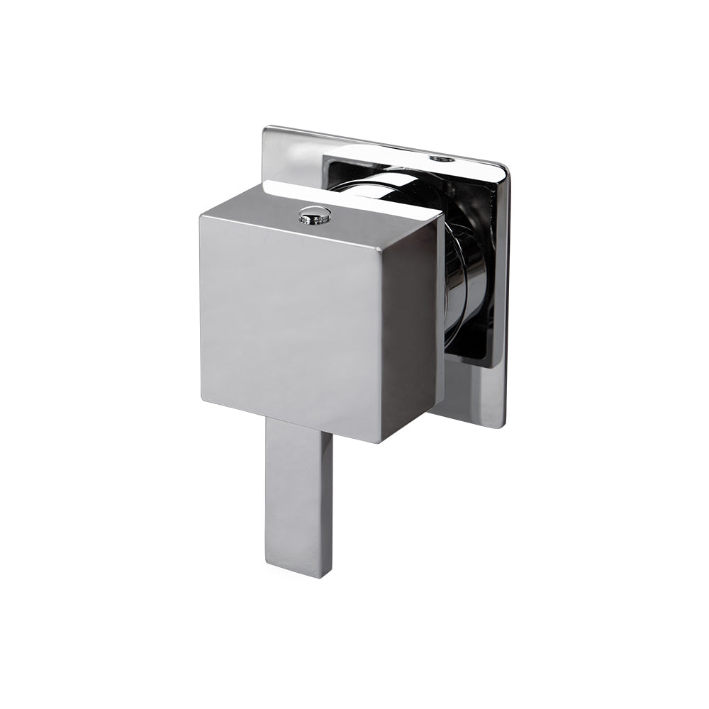 Lacava - Trim Only - 2-Way Diverter Valve Gpm 10 (43.5 Psi) With Square Back Plate And Square Handle