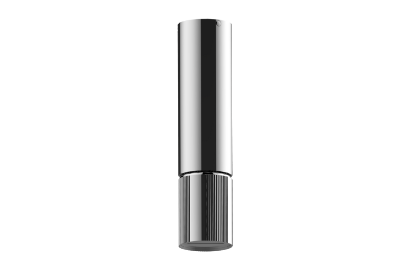 Graff G-18213CCGF-AU - Ceiling-Mount Contemporary Fluted Knurl Cascade Showerhead