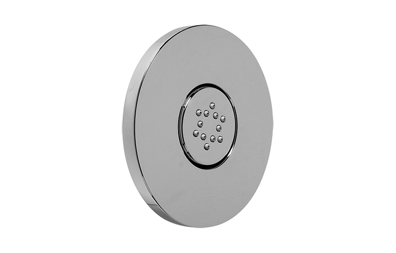 Graff G-8495-AU - Contemporary Flush Mount Body Spray W/Solid Brass Swivel Head