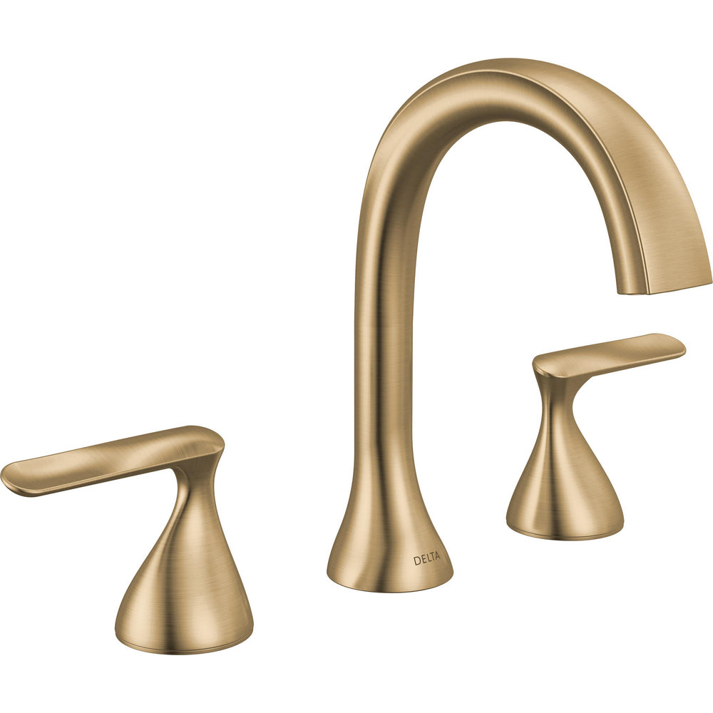 Delta 3545-CZ-PR-DST - Two Handle Widespread Bathroom Faucet