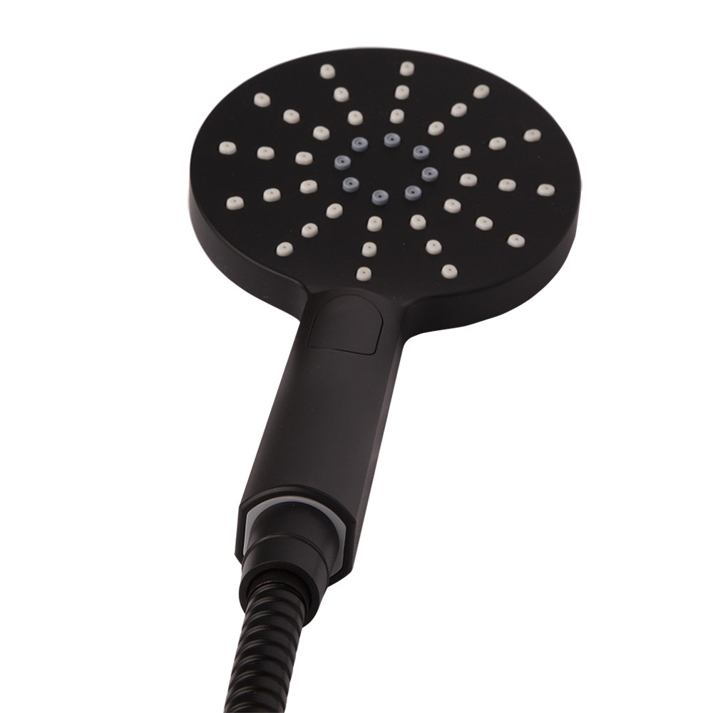 Lacava - Hand-Held Round Shower Head With 59-Inch Flexible Hose And Three Function Variable Spray