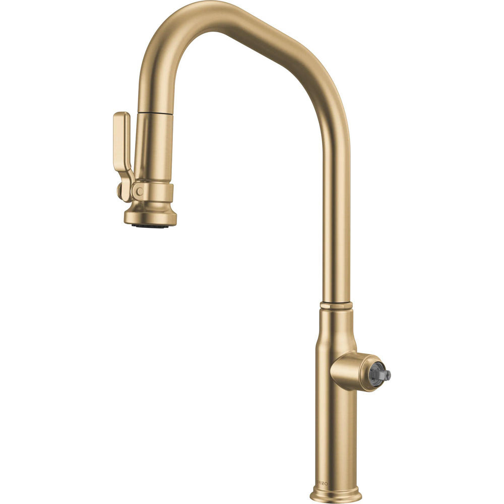 Brizo 63049LF-GLLHP - Pull-Down Faucet With Angled Spout - Less Handle