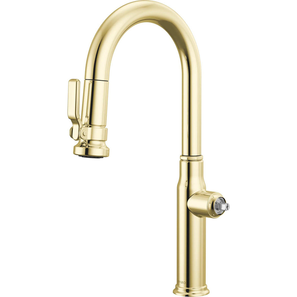 Brizo 63948LF-ULBLHP - Pull-Down Prep Faucet With Arc Spout - Less Handle