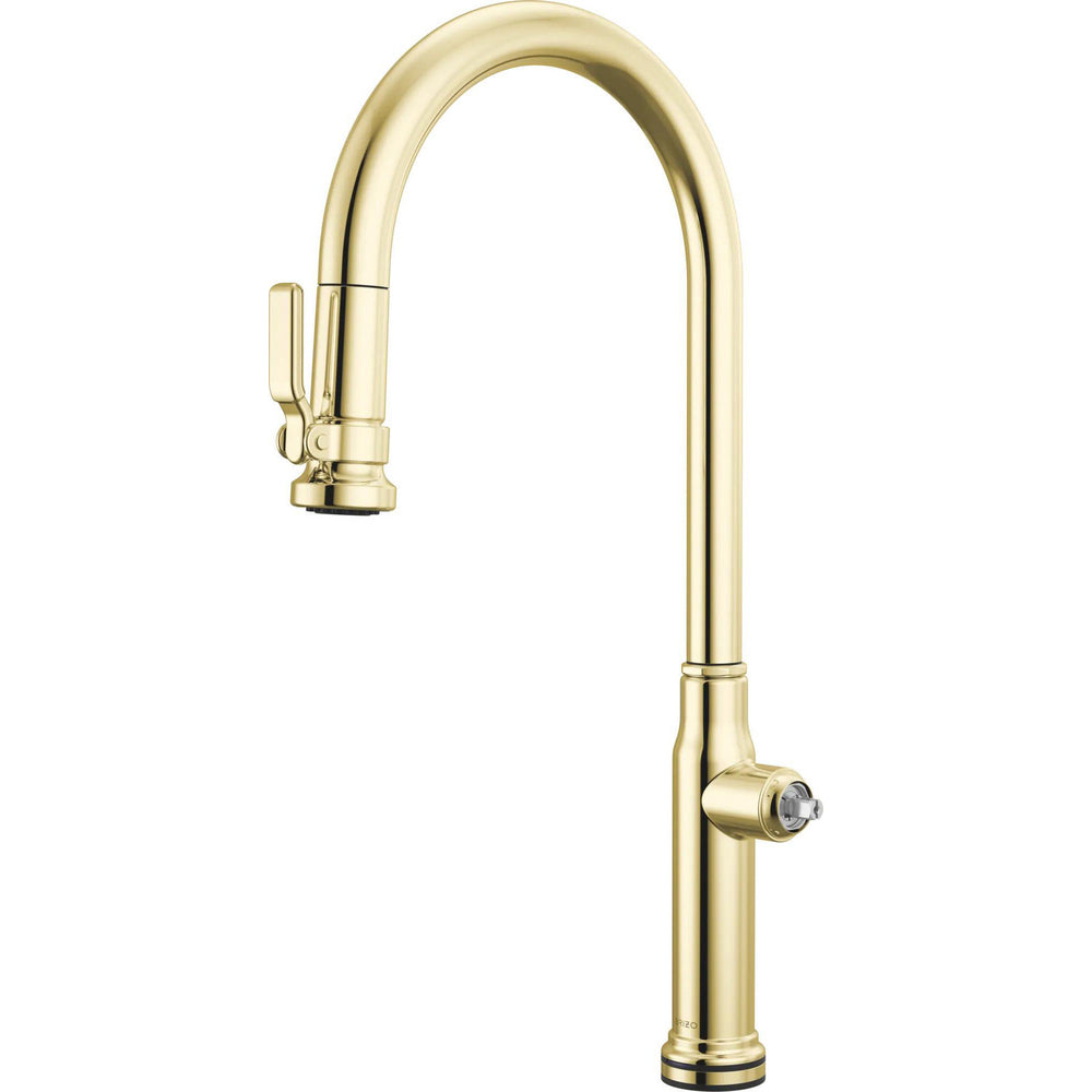 Brizo 64048LF-ULBLHP - Smarttouch® Pull-Down Faucet With Arc Spout - Less Handle