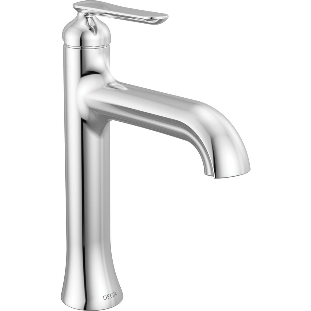 Delta 645-PR-DST - Single Handle Mid-Height Bathroom Faucet