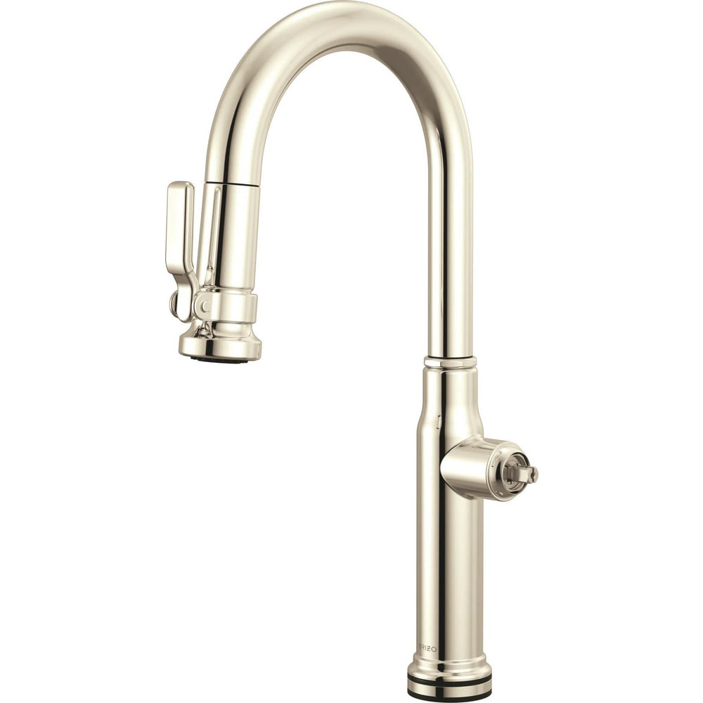 Brizo 64948LF-PNLHP - Smarttouch® Pull-Down Prep Faucet With Arc Spout - Less Handle