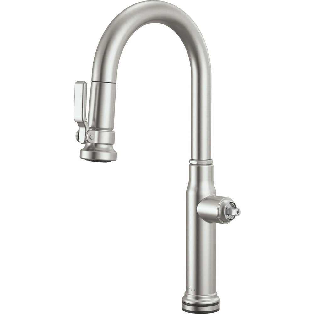 Brizo 64948LF-SSLHP - Smarttouch® Pull-Down Prep Faucet With Arc Spout - Less Handle