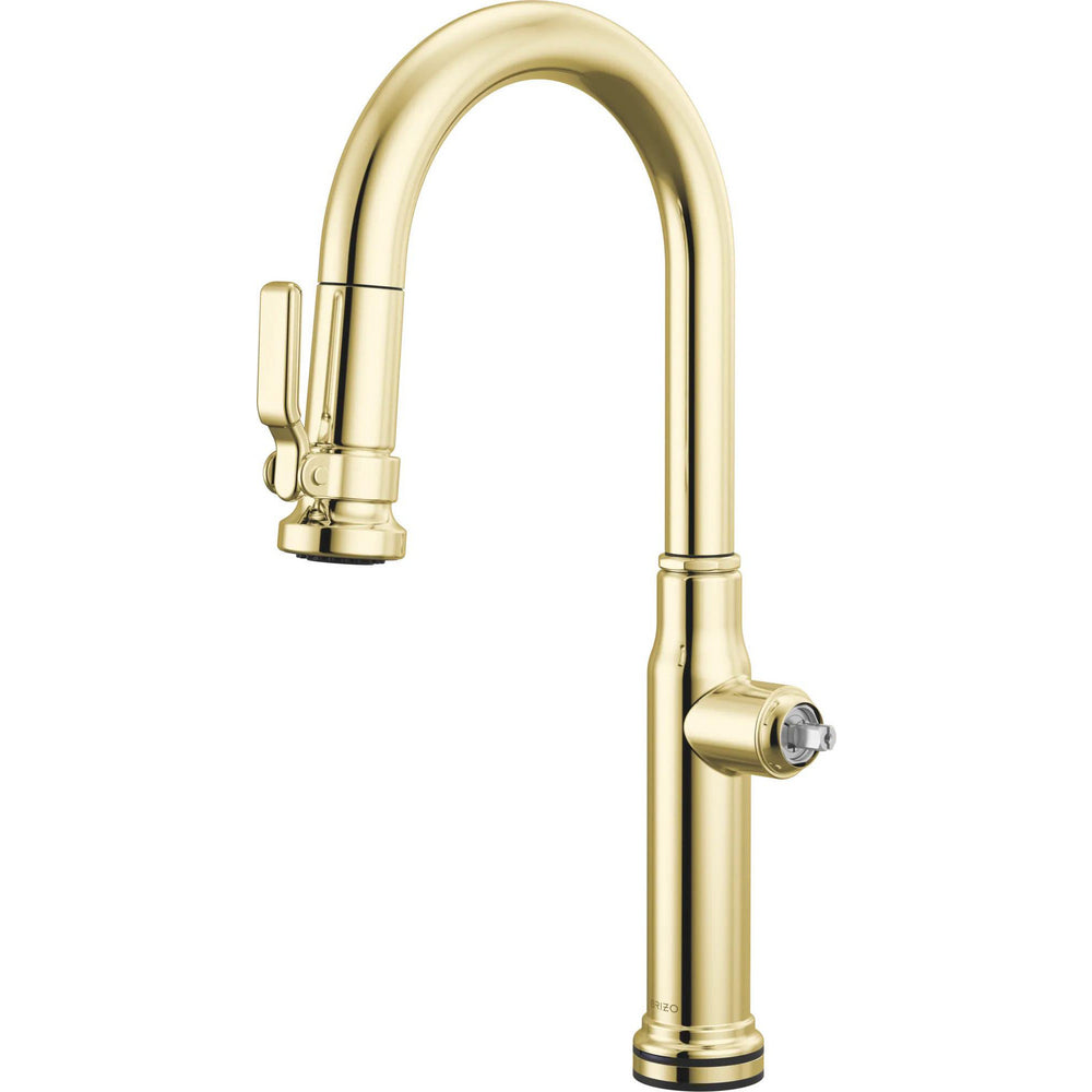 Brizo 64948LF-ULBLHP - Smarttouch® Pull-Down Prep Faucet With Arc Spout - Less Handle
