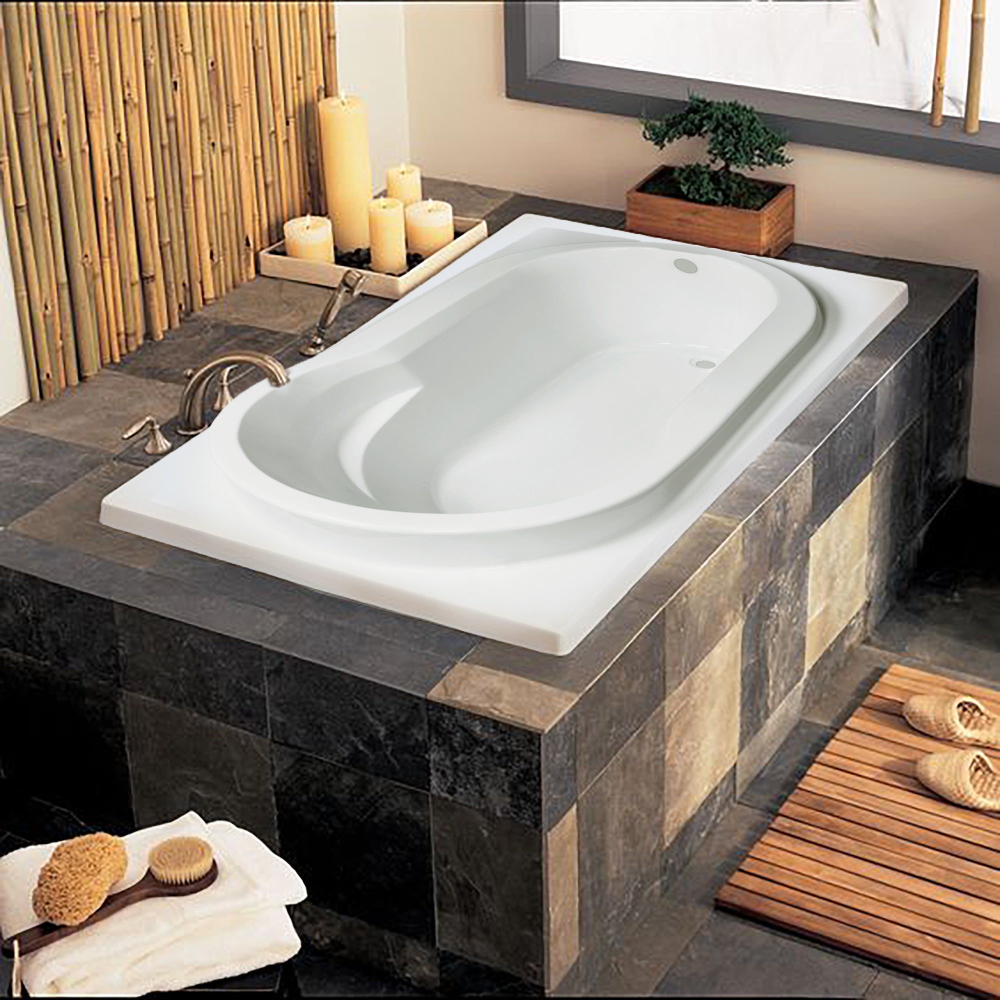Venco TOK7242DI - Tokelau 72 X 42 Drop-In Soaker Tub