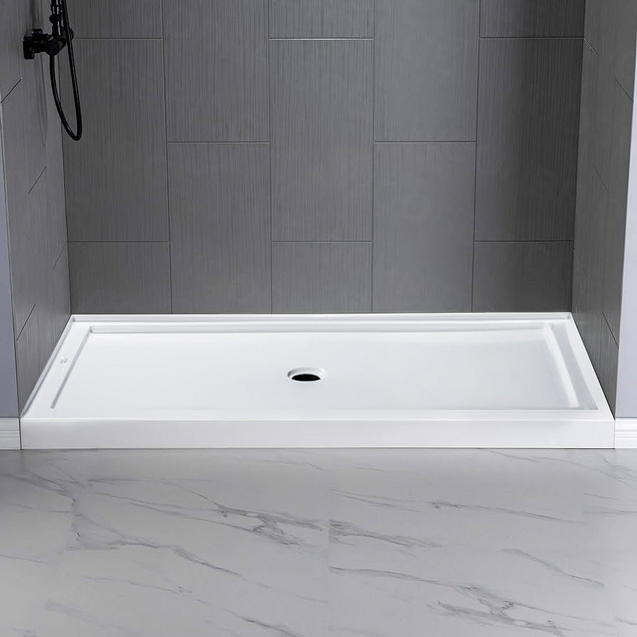 Venco NEP6030LTB - Nepal 60 X 30 Single Threshold Base-Center Drain