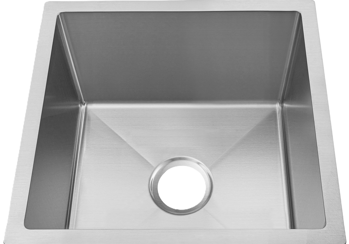 Venco VSS-1715 - Hamilton 17S Single Bowl Sink, 17" X 15"