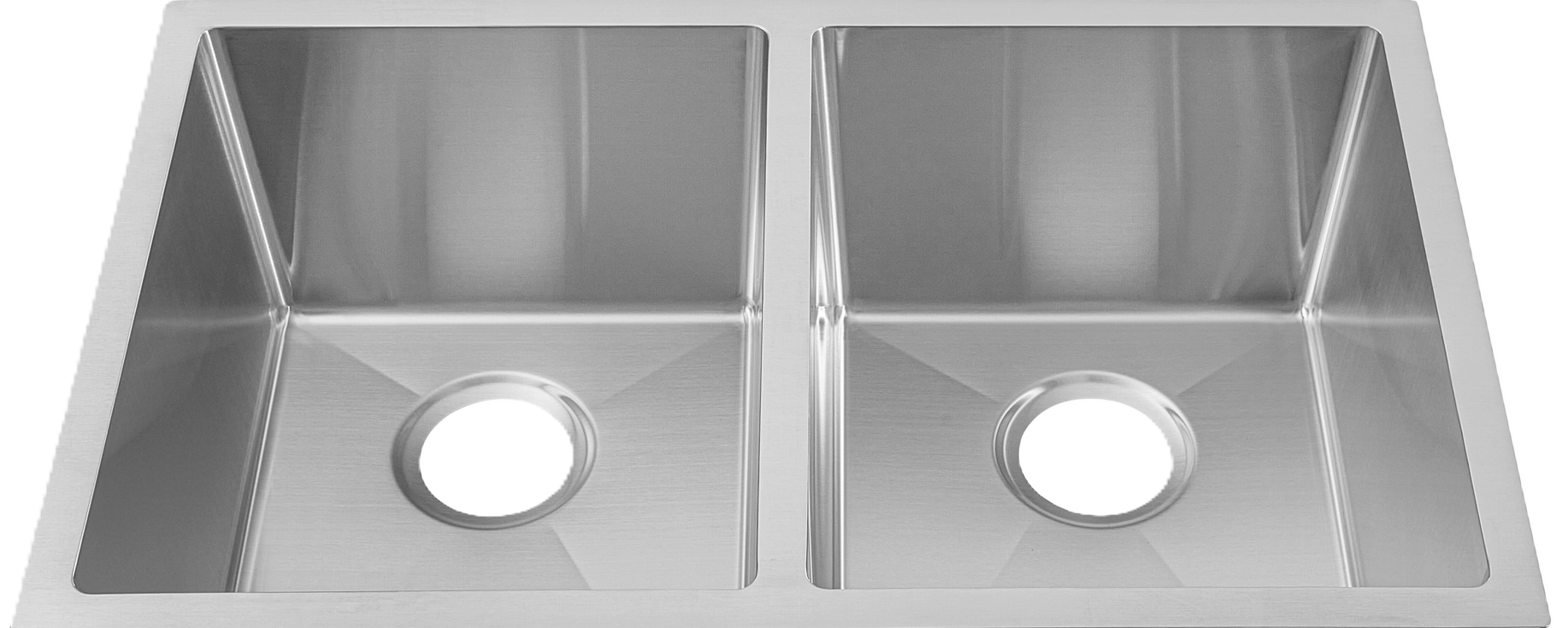 Venco VSS-2818D - Hamilton 28D Double Bowl Sink, 28" X 18"