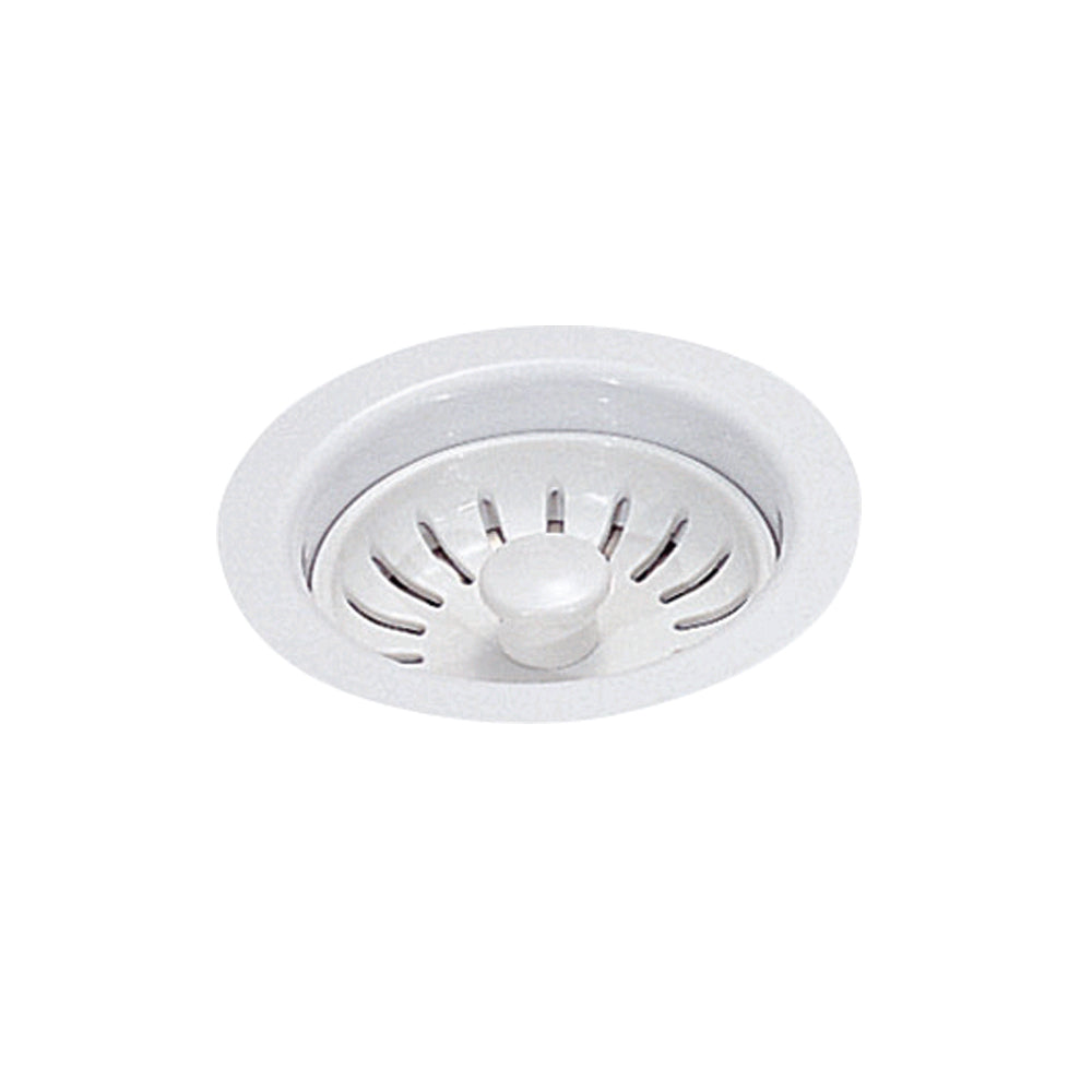 Franke 900W- 900P Universal 3 1/2'' Sink Strainer Basket Lever White
