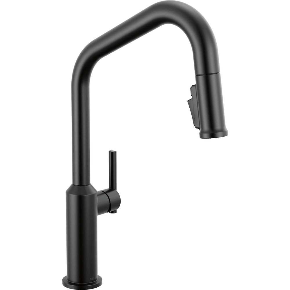 Delta 9085-BL-DST - Cordova-Kitchen Pulldown Faucet Angle Spout