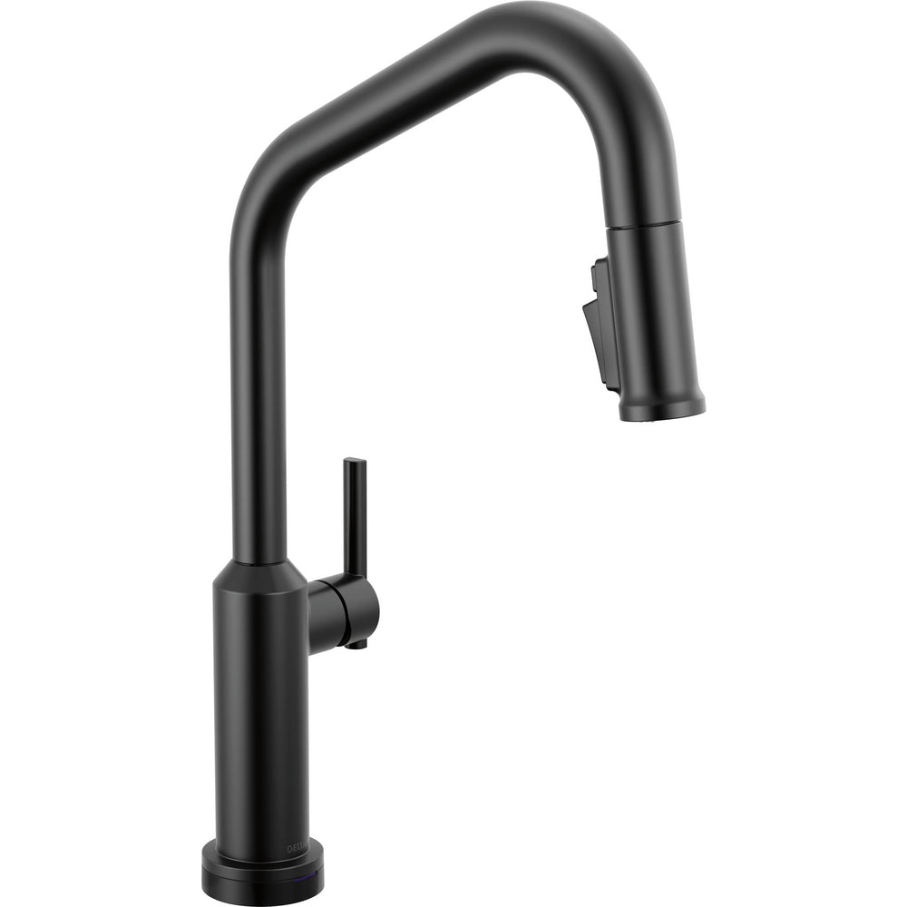 Delta 9085TL-BL-DST - Cordova-Touchless Kitchen Pulldown Faucet Angle Spout