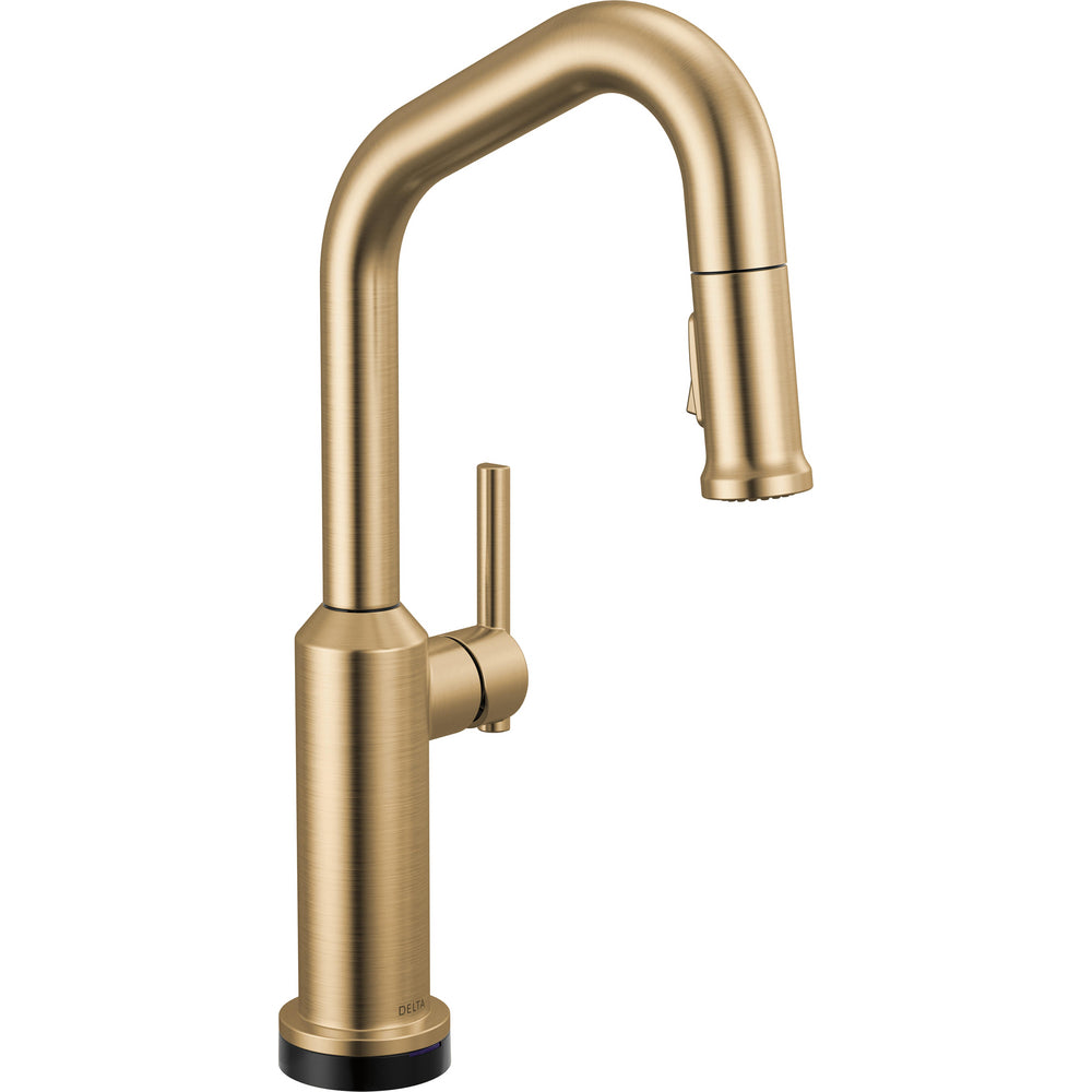 Delta 9885TL-CZ-PR-DST - Cordova-Touchless Bar/Prep Pulldown Faucet Angle Spout