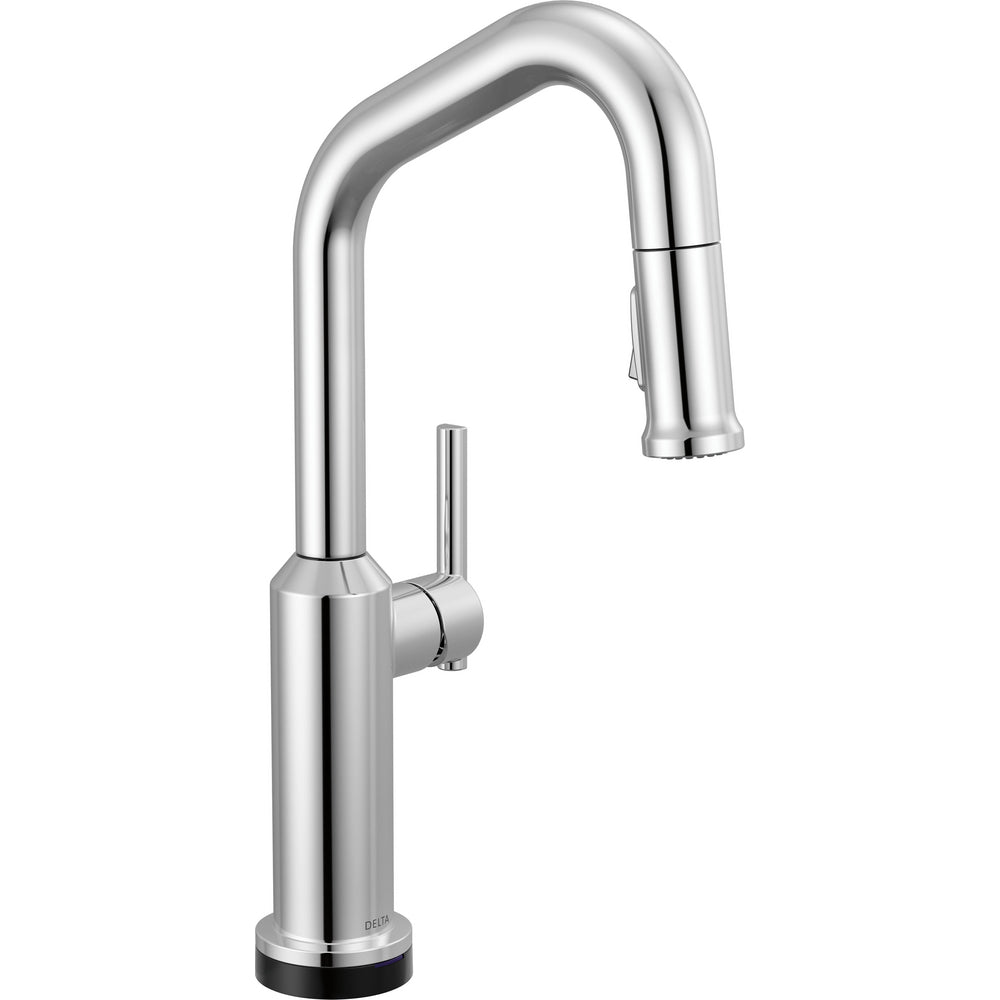 Delta 9885TL-PR-DST - Cordova-Touchless Bar/Prep Pulldown Faucet Angle Spout