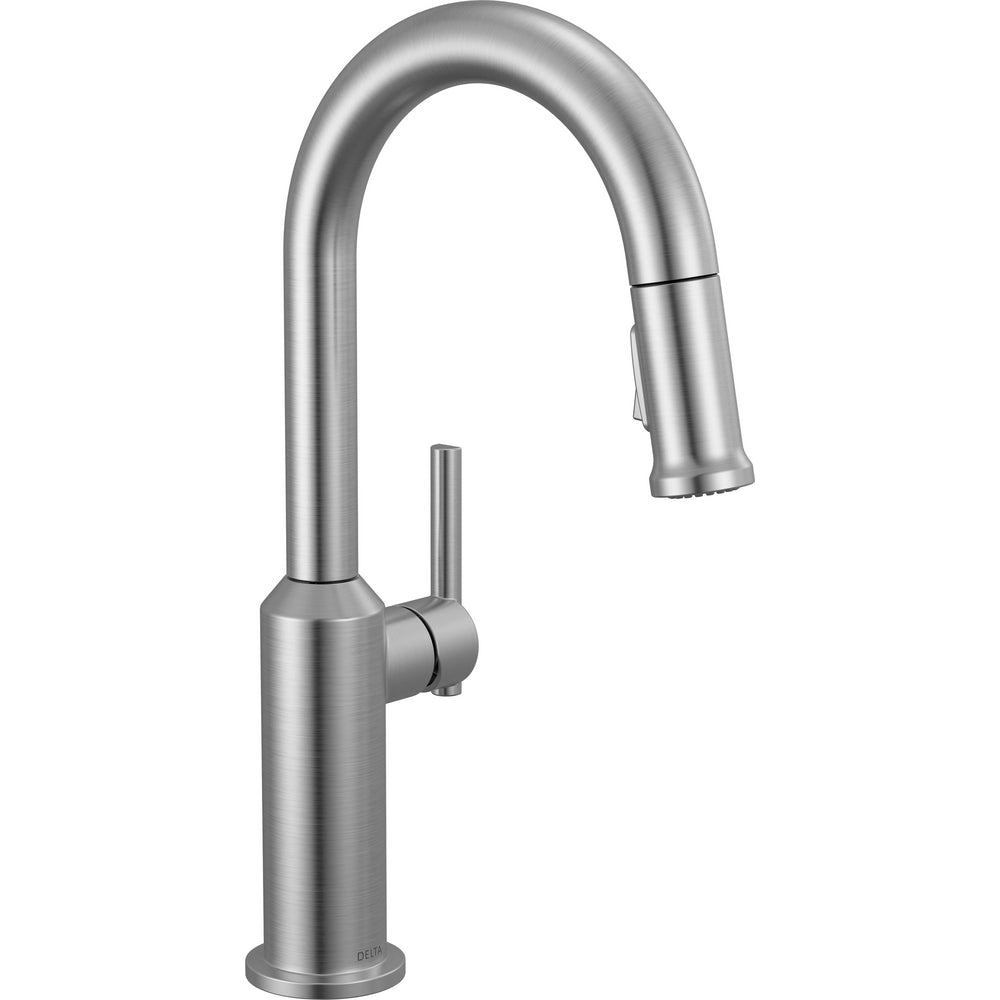 Delta 9985-AR-PR-DST - Cordova-Bar/Prep Pulldown Faucet Arc Spout