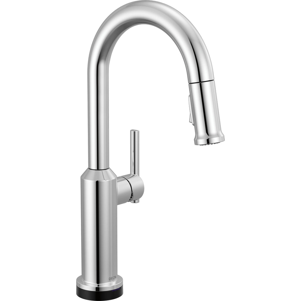 Delta 9985TL-PR-DST - Cordova-Touchless Bar/Prep Pulldown Faucet Arc Spout