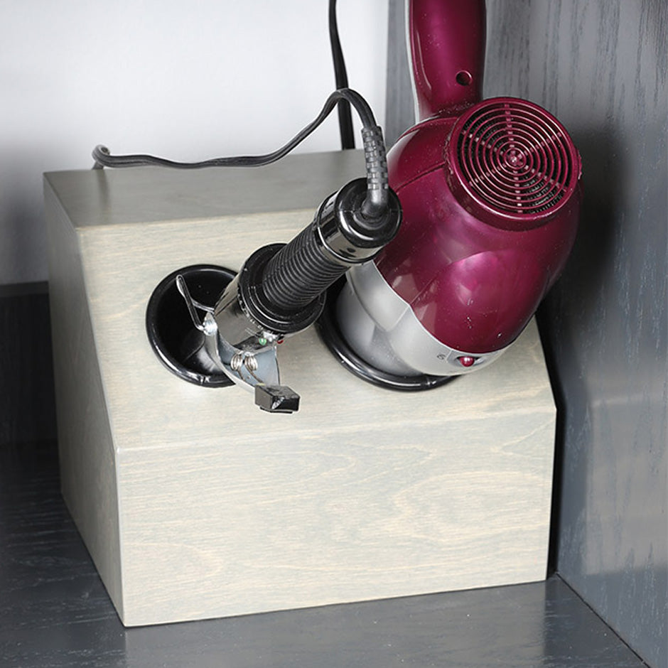 Lacava ACC20-N/A - Add-On Holder Box - 2 Holders Natural Walnut