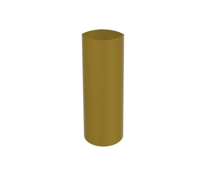 Mountain Plumbing BDWOF-TP5/BRN - 5" Threaded Brass Tailpiece For Bath Tub Drains