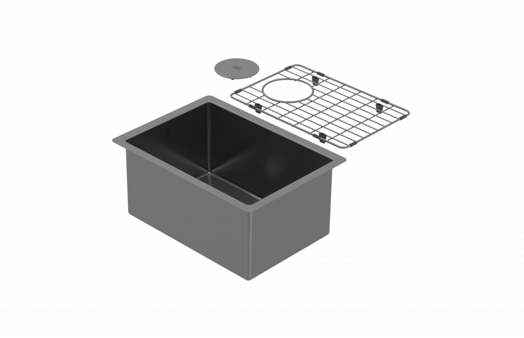 Zomodo CAC279-BP(K) - 13" Bar Sink - Um, 16Ga, R10 (Inc. Grid & Drain Cover)