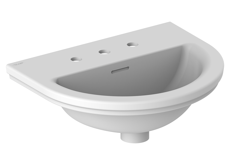 Graff CAM00L-3-OF-GL - Camden Drop-In Sink With Three Faucet Holes