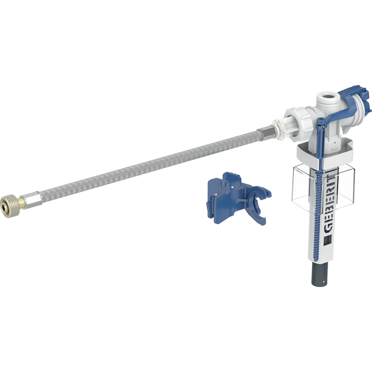 Geberit 243.408.00.5 - Geberit Type 383 Fill Valve, Lateral Water Supply Connection, 3/8"