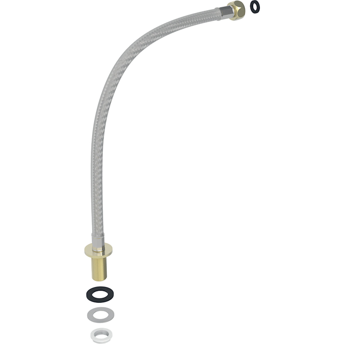 Geberit 261.358.00.1 - Geberit Connection Hose With Union Nut For Types 380 And 383 Fill Valves
