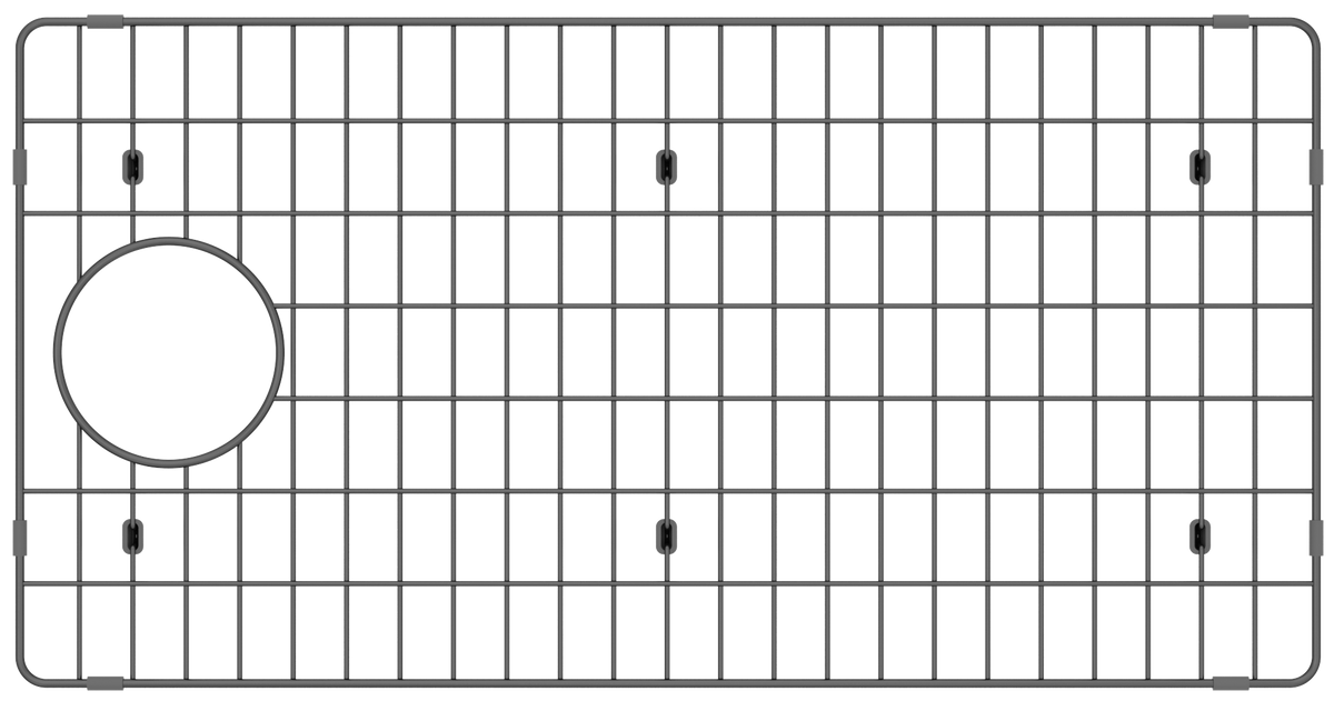 Zomodo DGC762-BP - Ss Bottom Grid - Black Pearl For Cac762-Bk