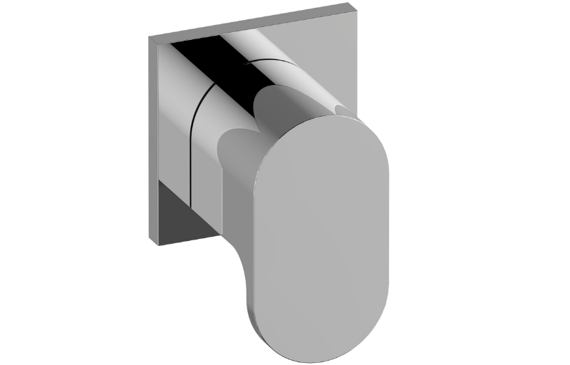 Graff G-8098-LM44E1-AU-T - Square M-Series Stop/Volume Control Valve Trim With Handle