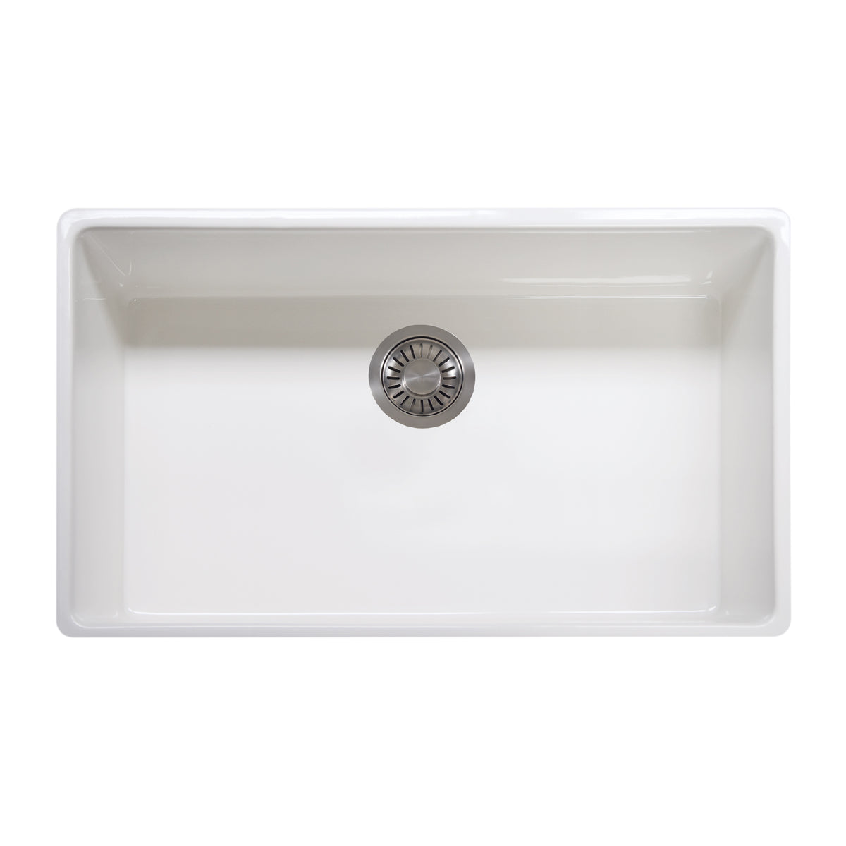 Franke FHK710-33WH- Farm House - Fireclay Sink White - FaucetExpress.ca