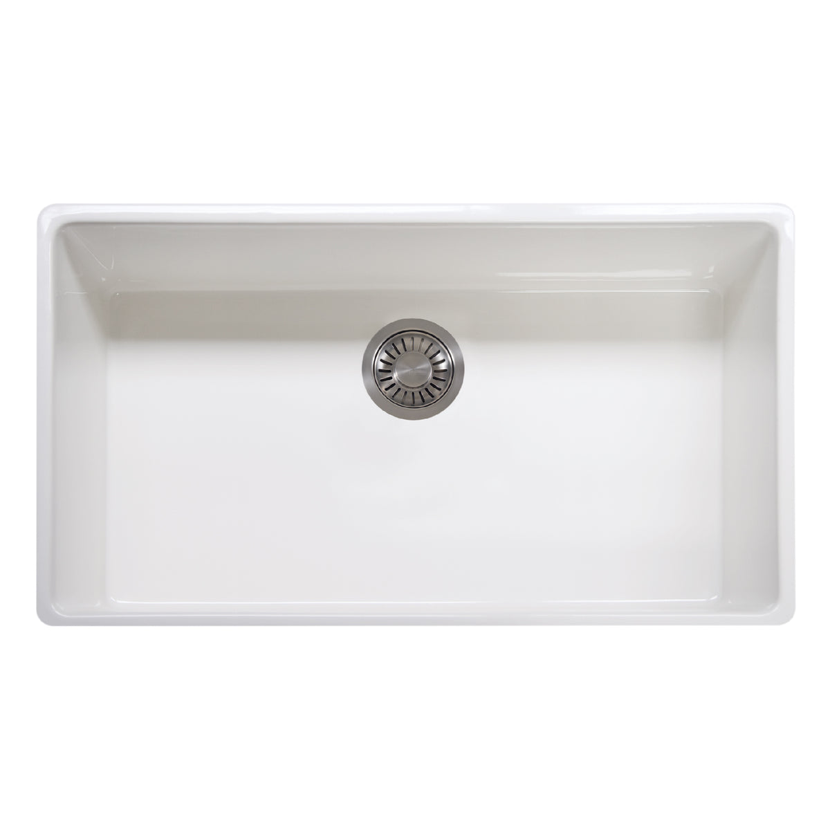 Franke FHK710-36WH- Farm House - Fireclay Sink White - FaucetExpress.ca
