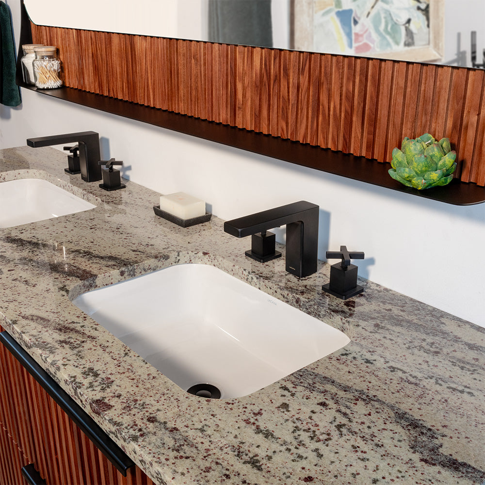 Lacava - Countertop For Vanity Flt-W-72D With Two Cut-Outs For Sink H270. Shipping Class 5. W:72" X D:22".
