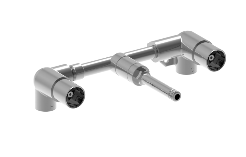 Graff G-1012T - Two Handle Wall-Mounted Tub Filler Rough