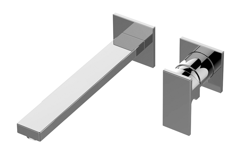 Graff G-11236-LM55W-AU-T - Wall-Mounted Lavatory Faucet With Single Handle (Trim)