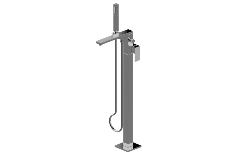Graff G-11254-LM70N-AU - Floor Mount Tub Filler W/Diverter And Handshower (Rough And Trim)