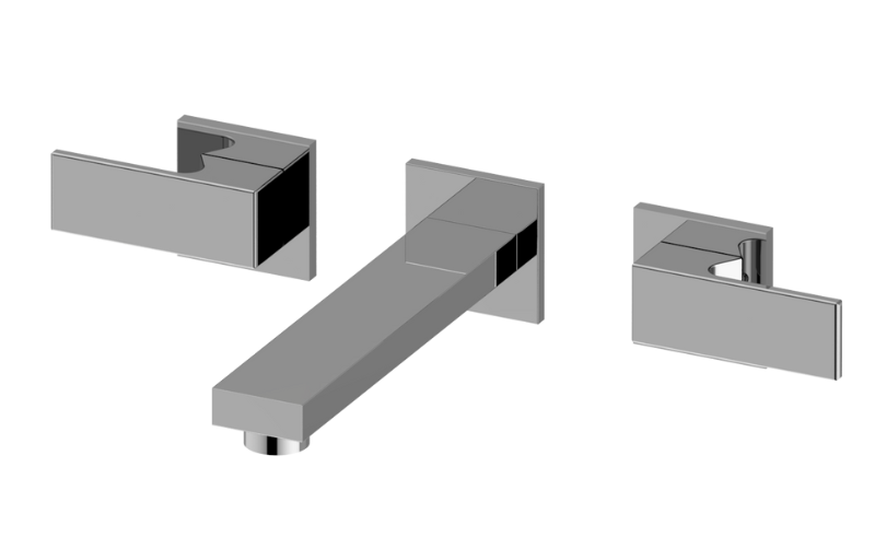 Graff G-11278-LM55BS-AU-T - Incanto Three-Hole Wall-Mounted Tub Filler With 7-3/16" Spout