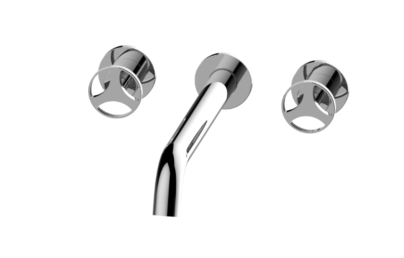 Graff G-11472-C19B-AU-T - Harley Three-Hole Wall-Mounted Tub Filler With 12" Spout