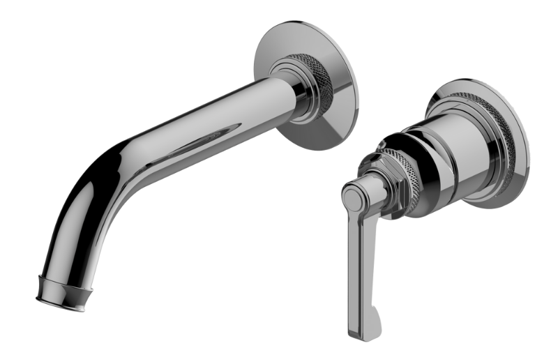 Graff G-11635-LM60W-AU-T - Wall-Mounted Lavatory Faucet With Single Handle (Trim)