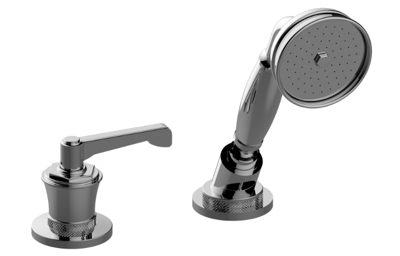 Graff G-11655-R3**-LM60B-CHB-T - Deck-Mounted Handshower And Diverter Set (Trim)