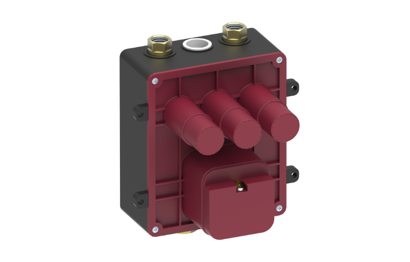 Graff G-18002D-LF - Thermostatic 2-Button Round Rough Valve