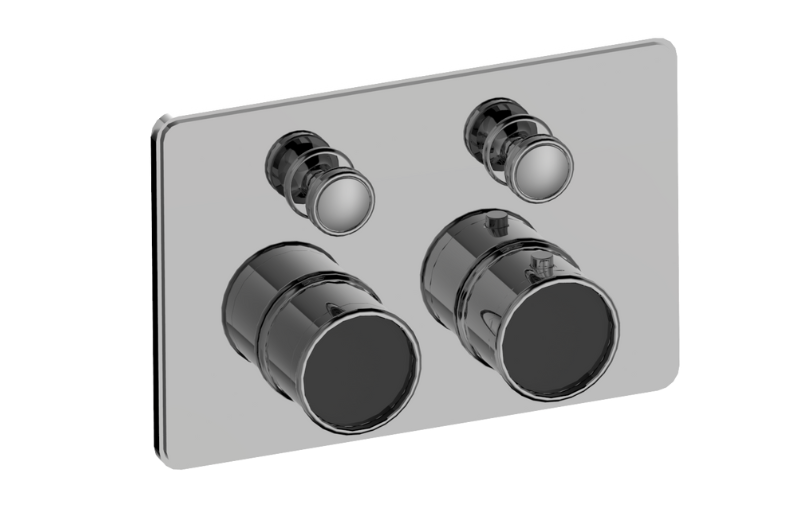 Graff G-18012CCP-AU-T - Traditional 2-Button Compact Trim