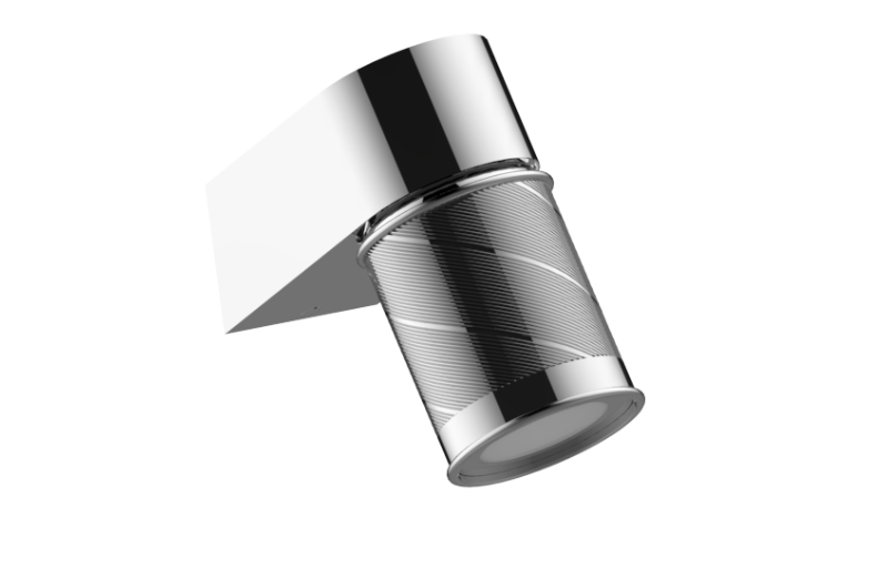 Graff G-18201WTHQ-AU - Wall-Mount Traditional Oblique Knurl Led Fixture-Remote