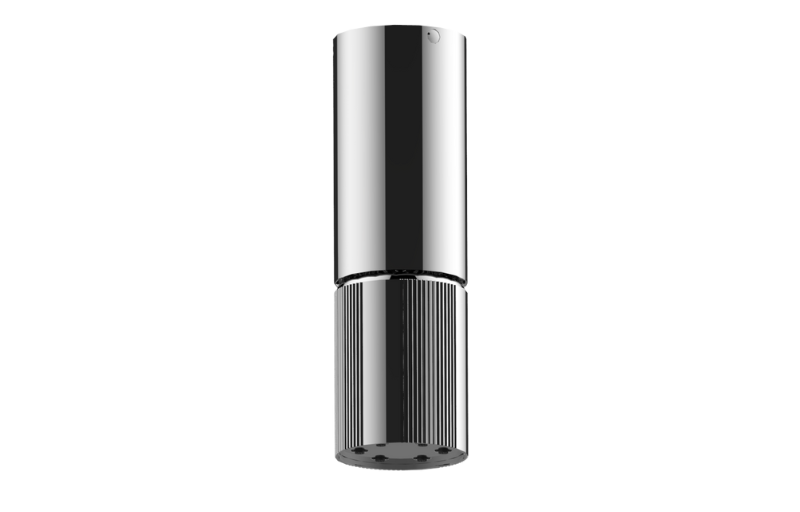 Graff G-18210CCCF-AU - Ceiling-Mount Contemporary Fluted Knurl 6-Jet Showerhead