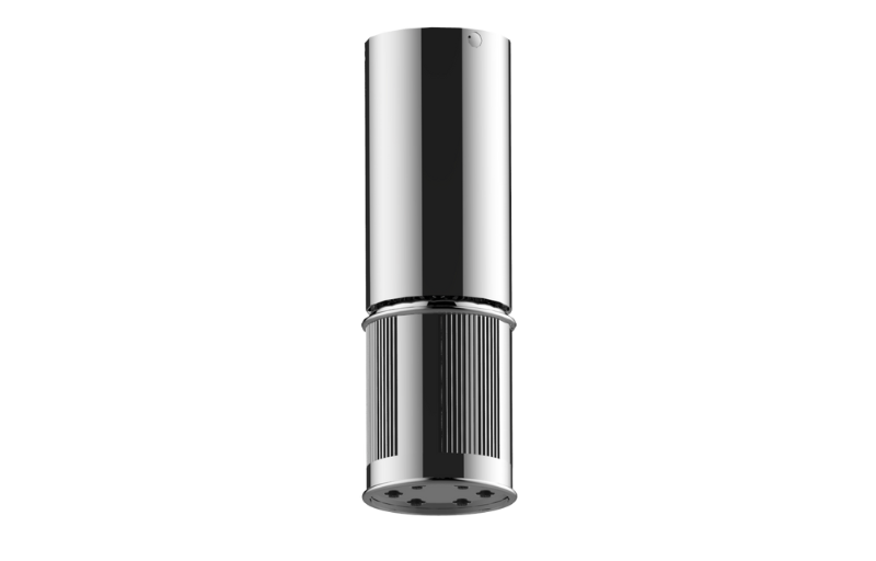 Graff G-18210CTCF-AU - Ceiling-Mount Traditional Fluted Knurl 6-Jet Showerhead