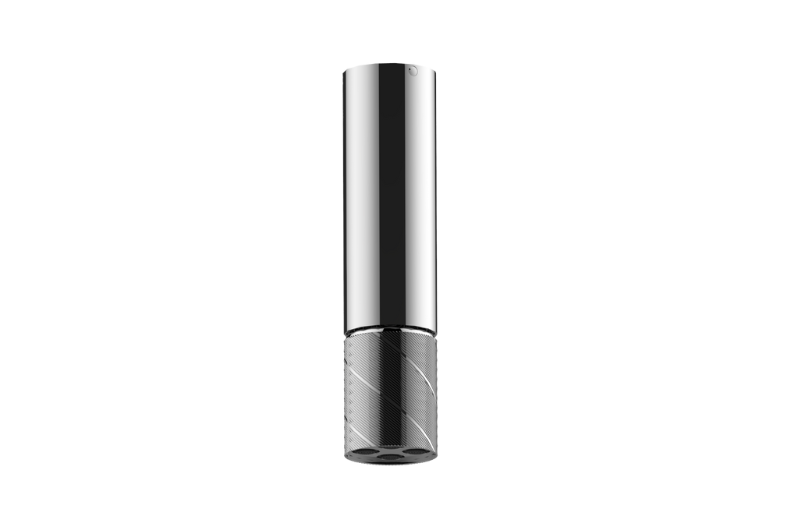 Graff G-18213CCBQ-AU - Ceiling-Mount Contemporary Oblique Knurl 4-Spray Showerhead