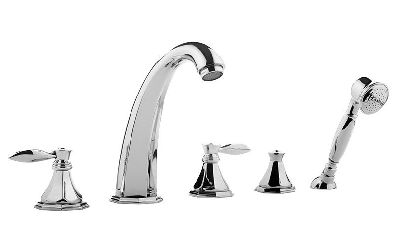 Graff G-1951-LM14B-AU - Roman Tub Set
